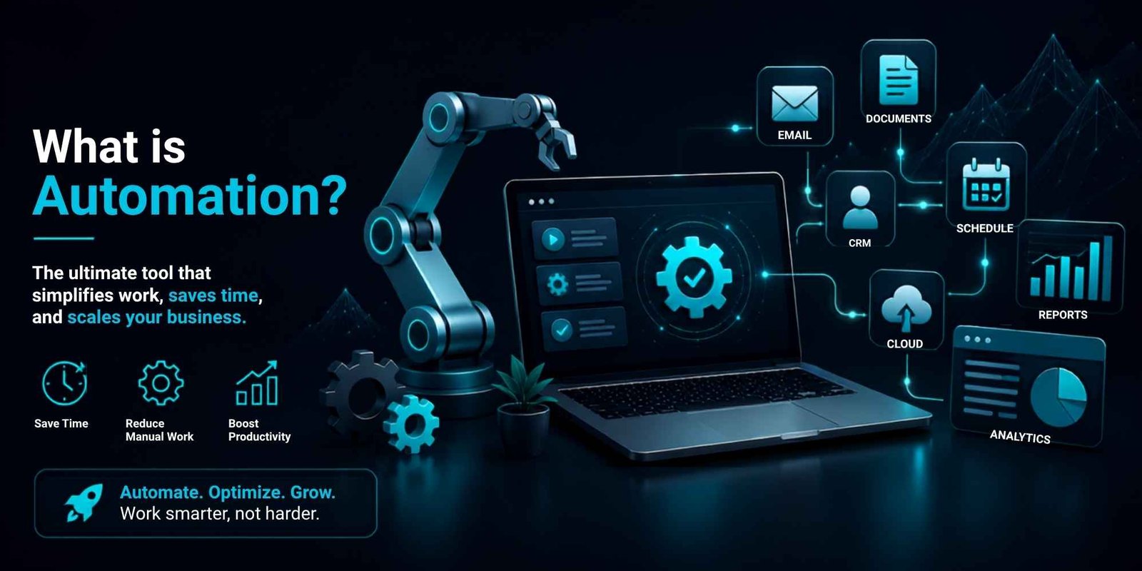 What is automation What is automation - How automation work, Types of automation, how it can help
