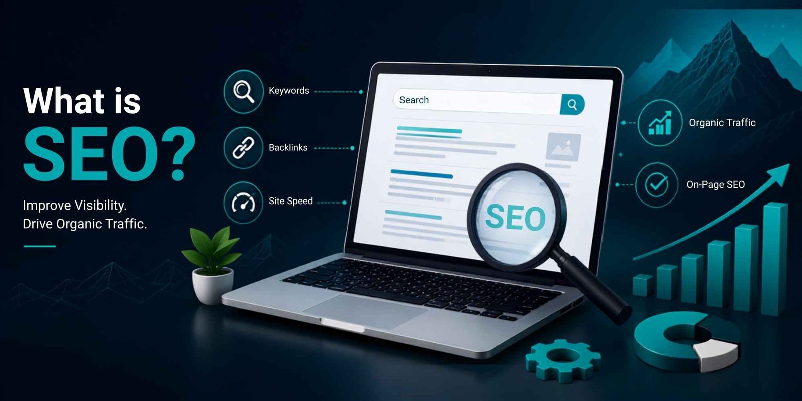 What is seo - Learn how to increase website traffic, Rank on search engines